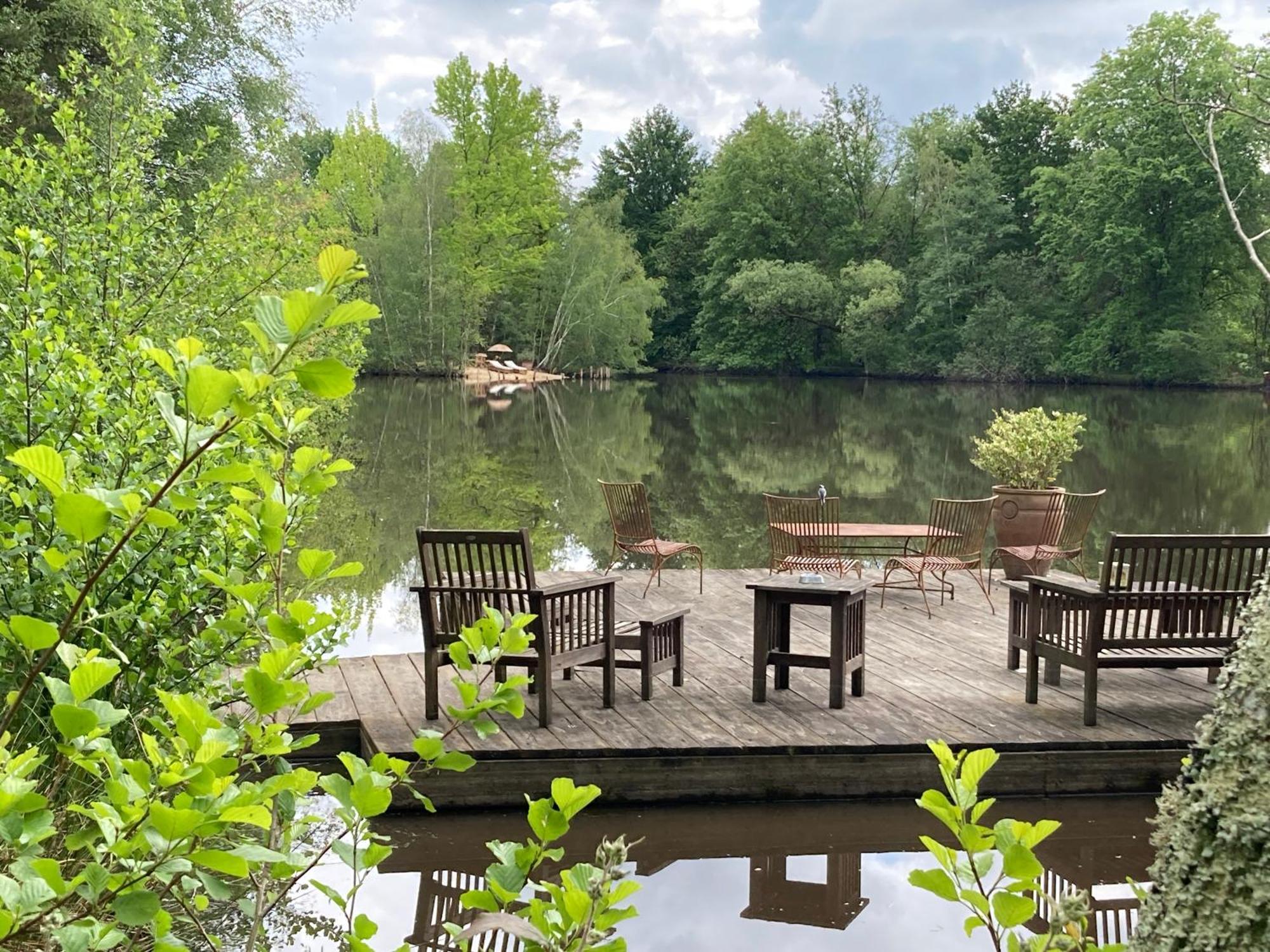 Paradis Perdu En Sologne Avec Plage Privee Villeny Exterior photo