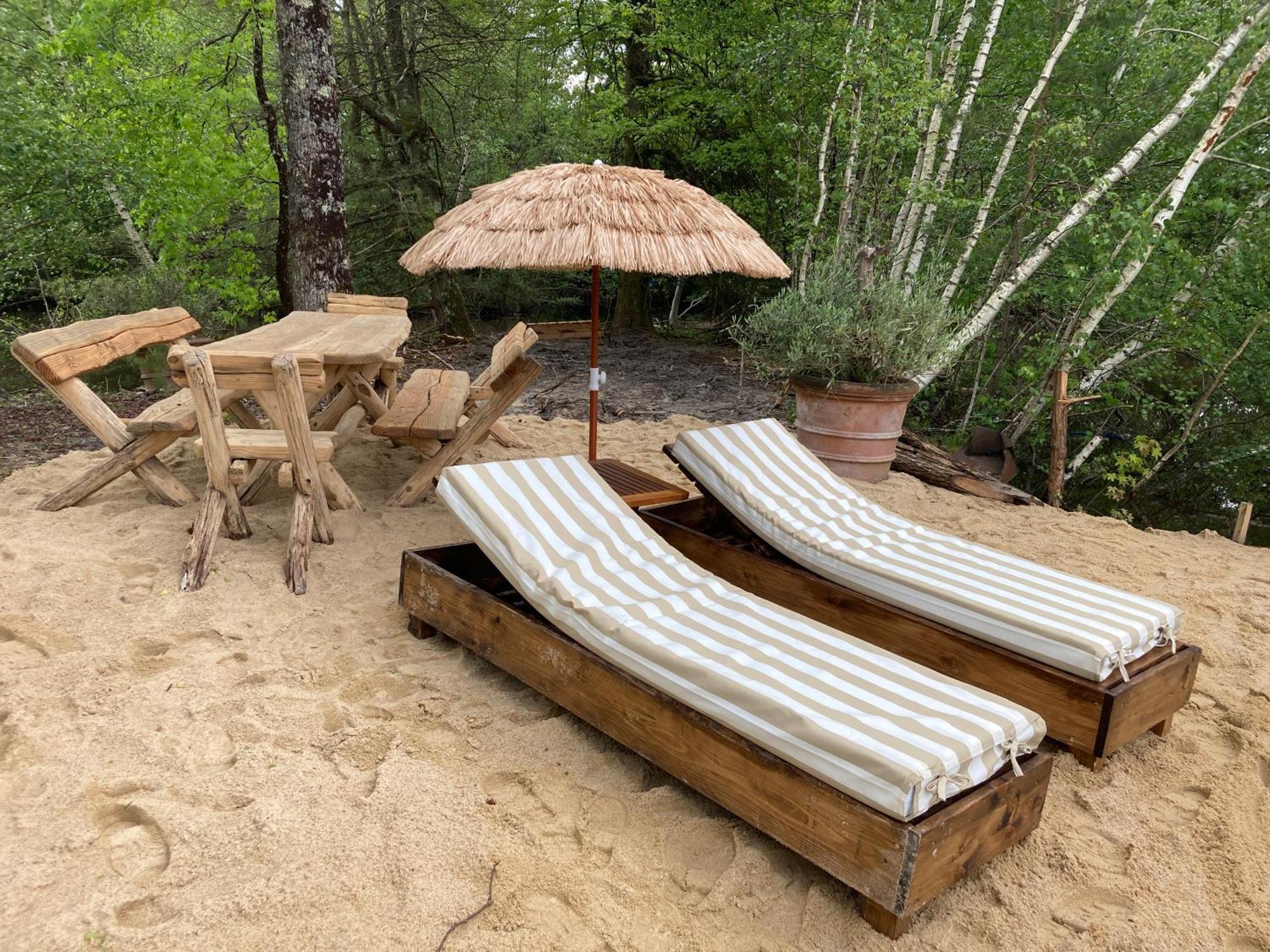 Paradis Perdu En Sologne Avec Plage Privee Villeny Exterior photo